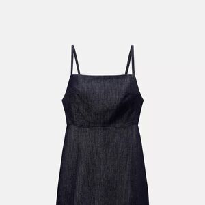 Zara Blue Denim Dress